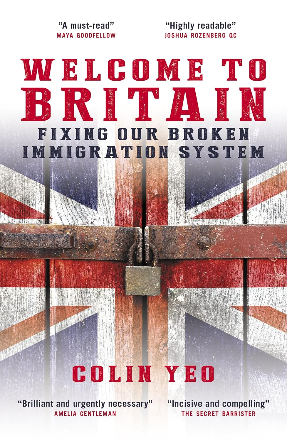 Cover of Welcome to Britain by Colin Yeo